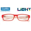 CorpoOtto Light Occhiali da Lettura Colore Rosso Diottrie +2,50