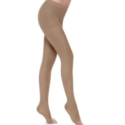 Cotton Evo 262 Collant Beige L Corto GloriaMed® 1 Paio