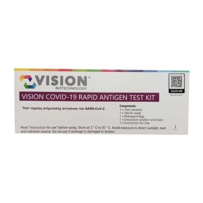 Covid-19 Rapid Antigen Test Vision 1 Test