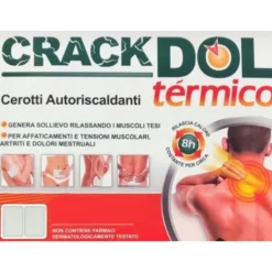 CrackDOL® Termico ShedirPharma® 6 Cerotti Autoriscaldanti