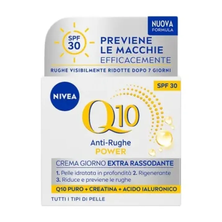 Crema Antirughe NIVEA Q10 SPF 30 50ml
