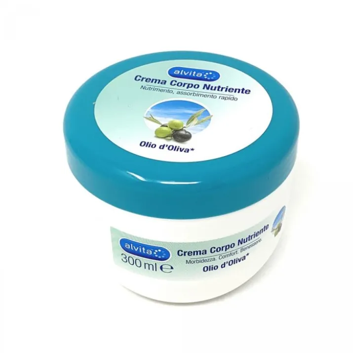 Crema Corpo Nutriente all'Olio di Oliva alvita 300ml