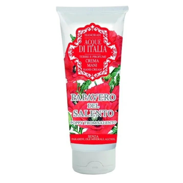 Crema Mani Papavero del Salento Acque di Italia 50ml