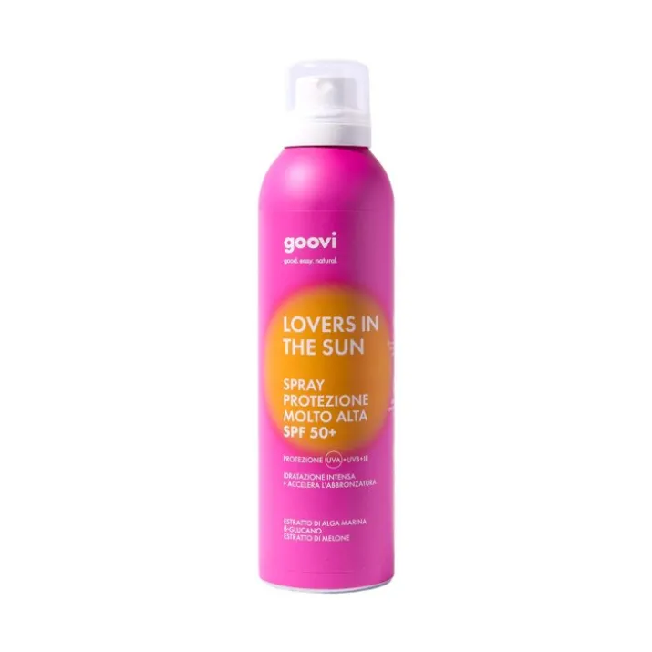 Crema Spray Corpo SPF50+ Lovers in the Sun GOOVI 200ml