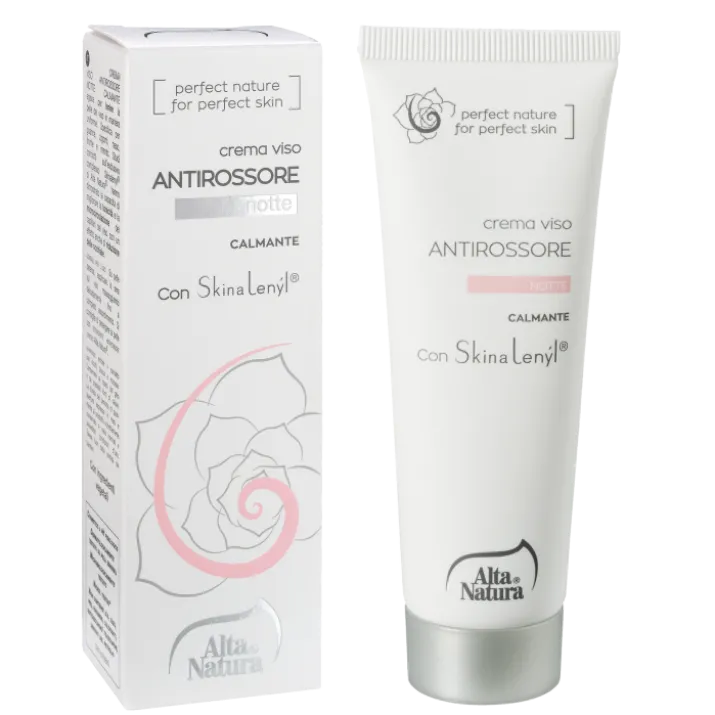 Crema Viso Antirossore Notte Alta Natura 50ml