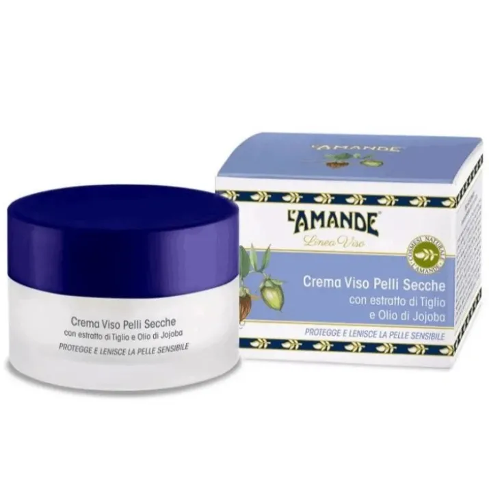 Crema Viso Pelli Secche L'Amande 50ml