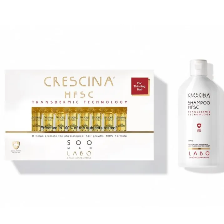 Crescina HFSC Agenone 500 Uomo Labo 20+20 Fiale