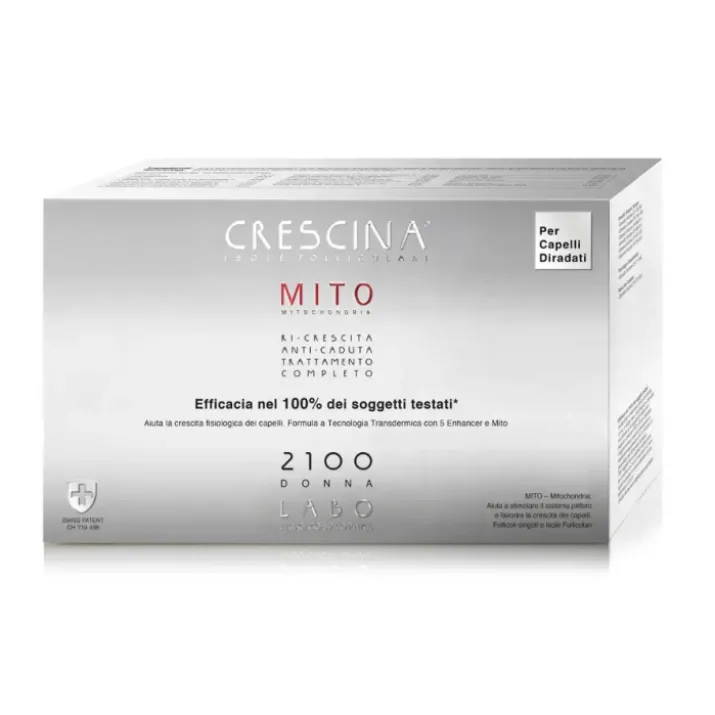 Crescina Isole Follicolari Mito 2100 Donna Labo 20 Fiale