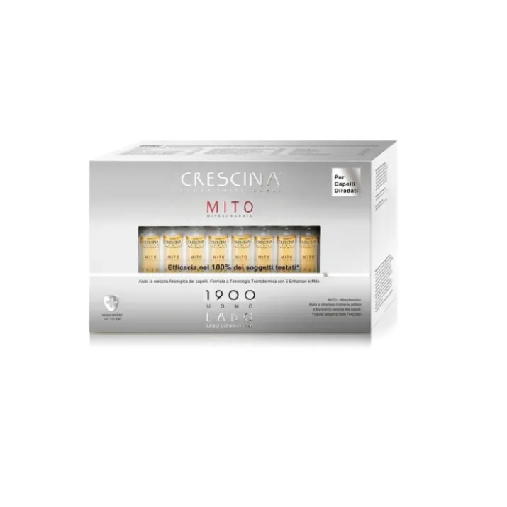 Crescina Isole Follicolari Mito 1900 Uomo Labo 40 Fiale