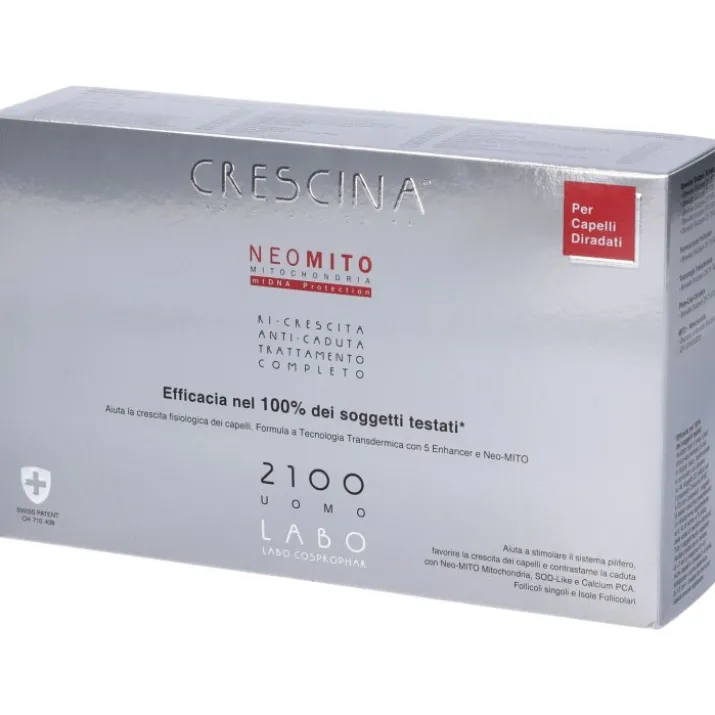 Crescina Isole Follicolari Neo-Mito 2100 Uomo 20 Fiale