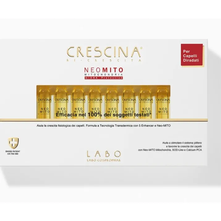 Crescina Ri-Crescita Neo-Mito 200 Uomo 20 Fiale