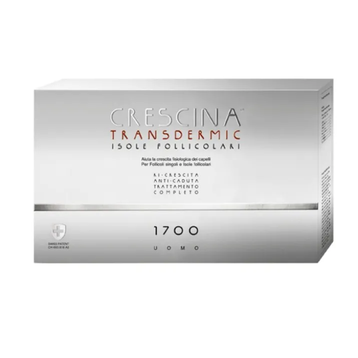Crescina® Transdermic Isole Follicolari Uomo 1700 Labo 20 Fiale