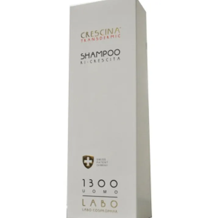 Crescina Transdermic Shampoo Ri-Crescita 1300 Uomo Labo 150ml