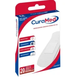 Curastrip Comfort Cerotto in TNT 4 Misure CuraMed 20 Pezzi