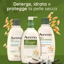 Daily Moisturising Bagno Doccia allo Yogurt Aveeno 300ml