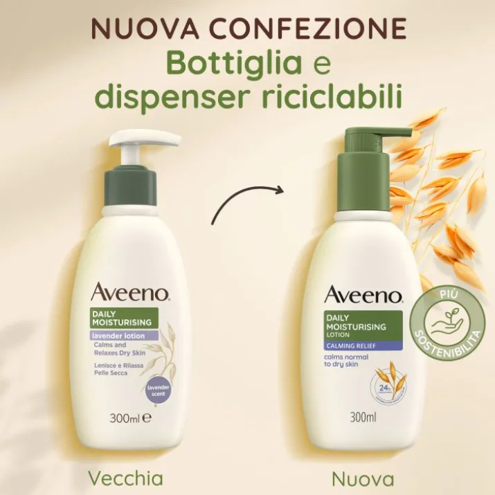 Daily Moisturising Crema Idratante alla Lavanda Aveeno 300ml