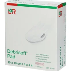 Debrisoft® Pad Lohmann & Rauscher 10x10cm 5 Pezzi