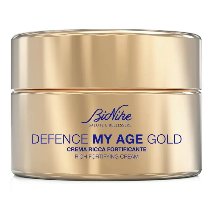 Defence My Age Gold Crema Viso Ricca Fortificante 50ml