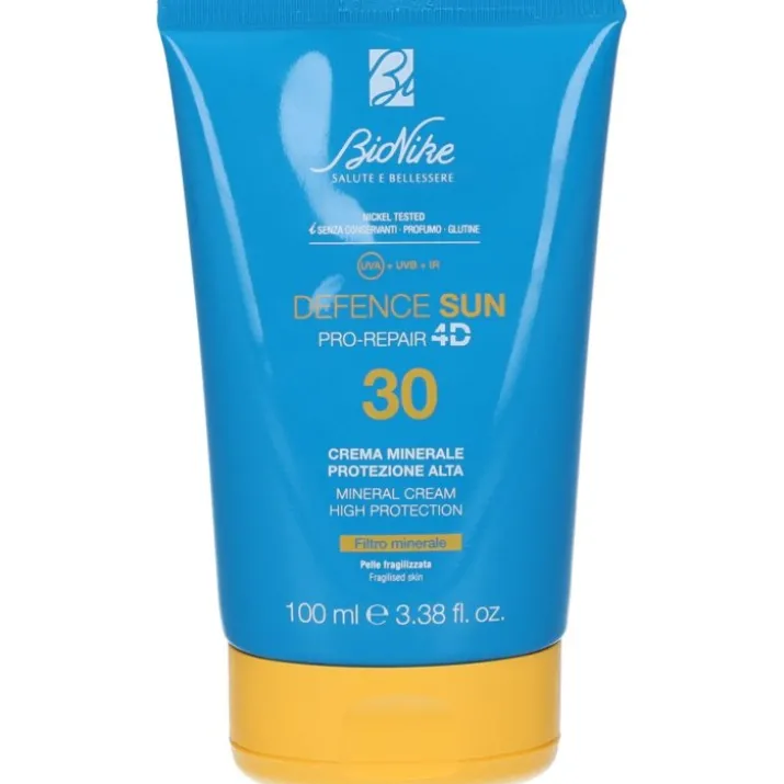 Defence Sun Spf30 Crema Minerale BioNike 100ml