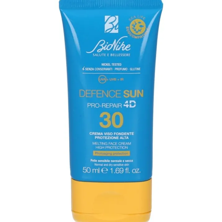 Defence Sun Spf30 Crema Viso Fondente BioNike 50ml
