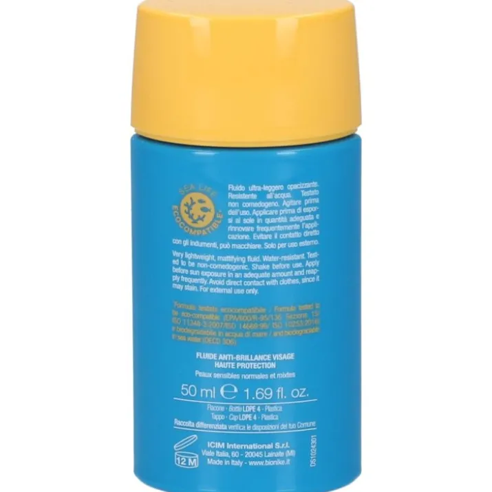 Defence Sun Spf 30 Fluido Viso Anti-Lucidità BioNike 50ml
