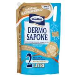 Delicatezza Avvolgente Dermo Sapone Eco Ricarica Mil Mil 2000ml