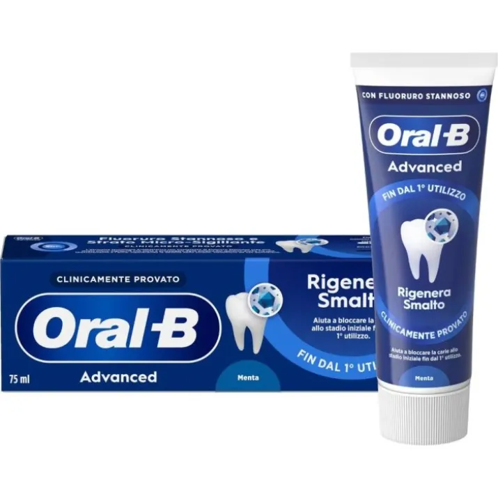 Dentifricio Advanced Rigenera Smalto Oral-B 75ml