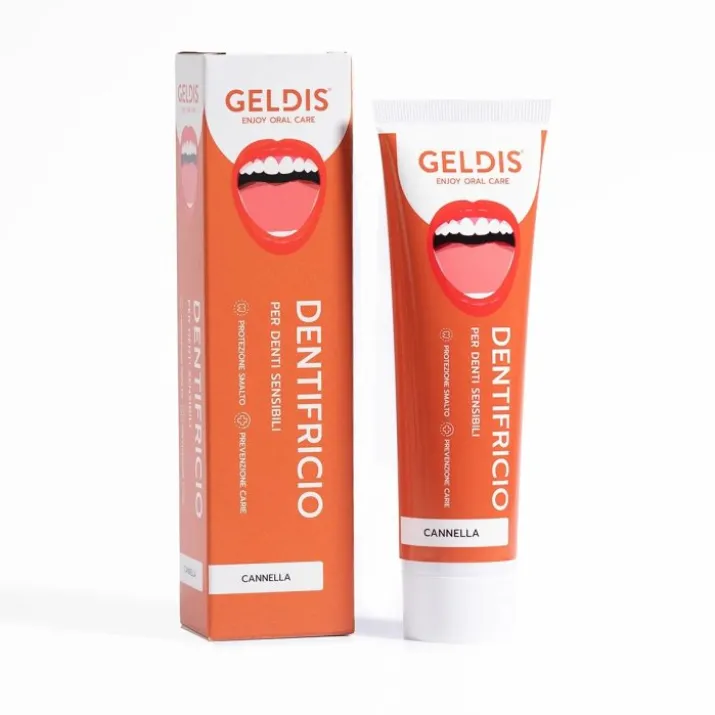 Dentifricio Denti Sensibili Cannella GELDIS 100ml