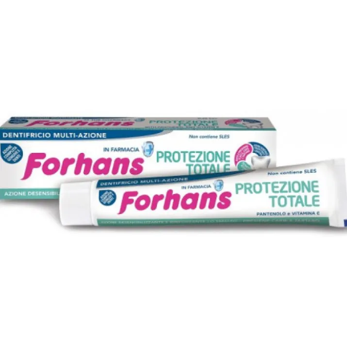 Dentifricio MULTI-AZIONE PROTEZIONE TOTALE Forhans 75ml