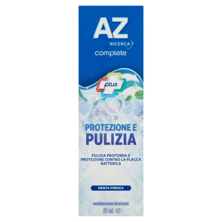 Dentifricio Protezione e Pulizia AZ Complete 65ml