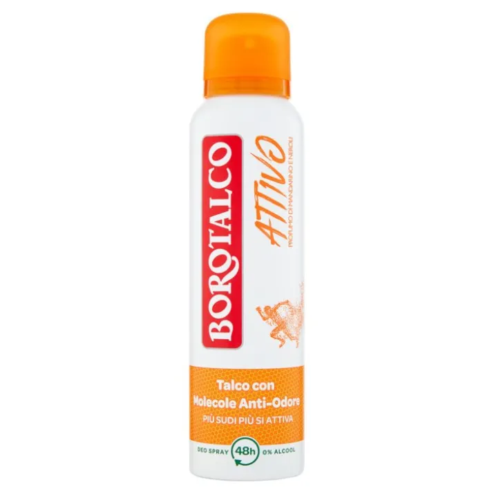 Deo Active Spray Mandarino E Neroli Borotalco 150ml