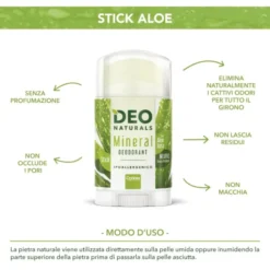 DeoNaturals Con Aloe Vera Optima 100g