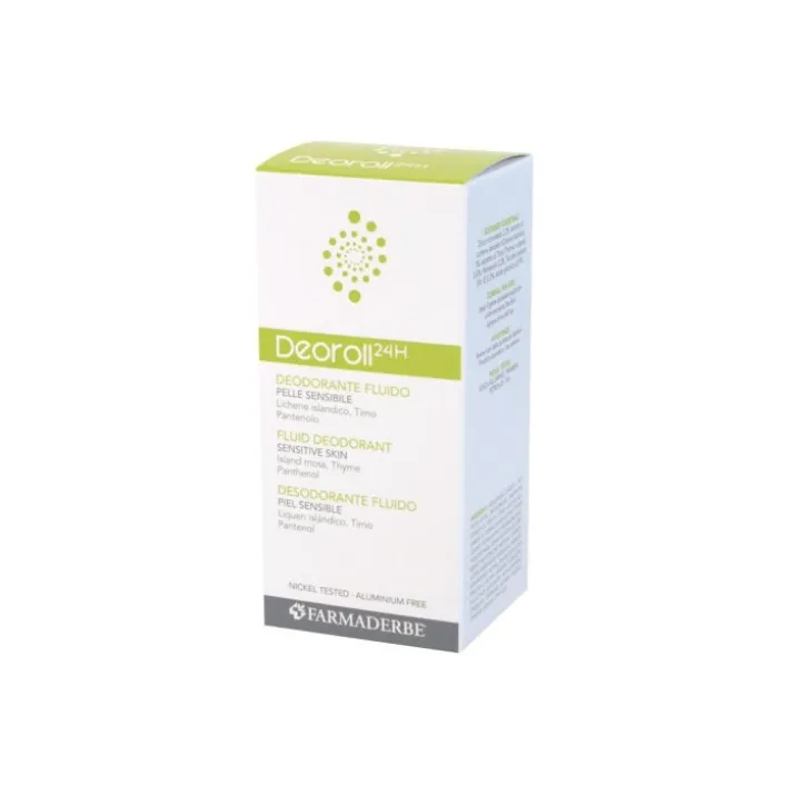 Deoroll 24H Deodorante Farmaderbe Roll-On 50ml