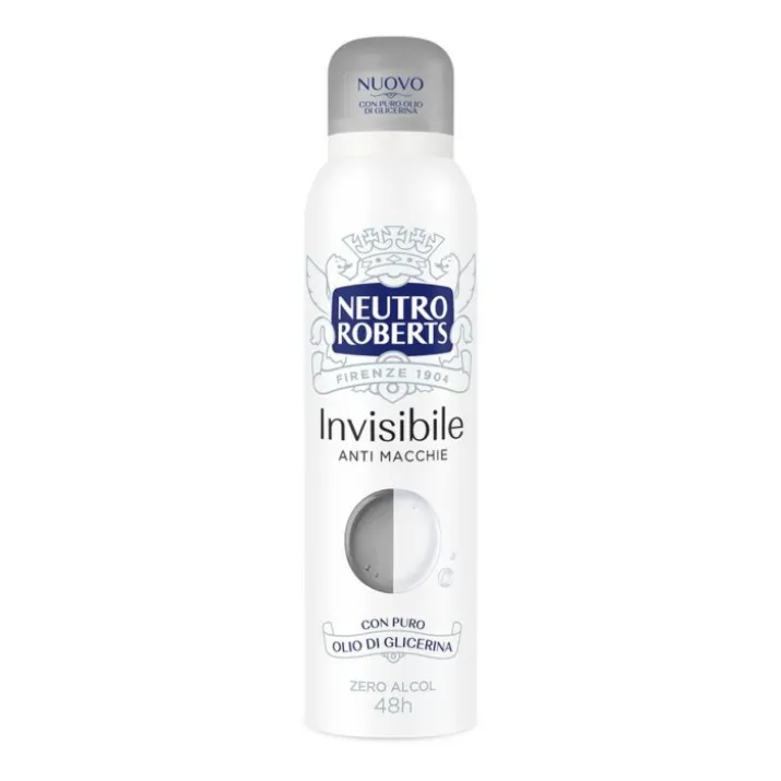 Deo Spray Invisibile Antimacchie Neutro Roberts 150ml