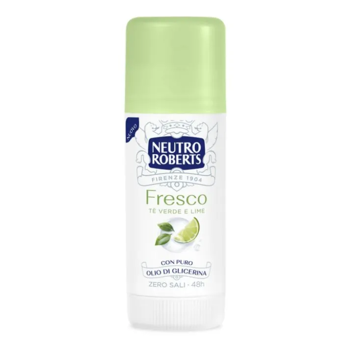 Deo Stick Fresco Verde Zero Sali Neutro Roberts 40ml