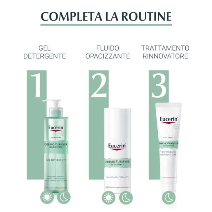 DermoPurifyer Oil Control Trattamento Rinnovatore Eucerin 40ml