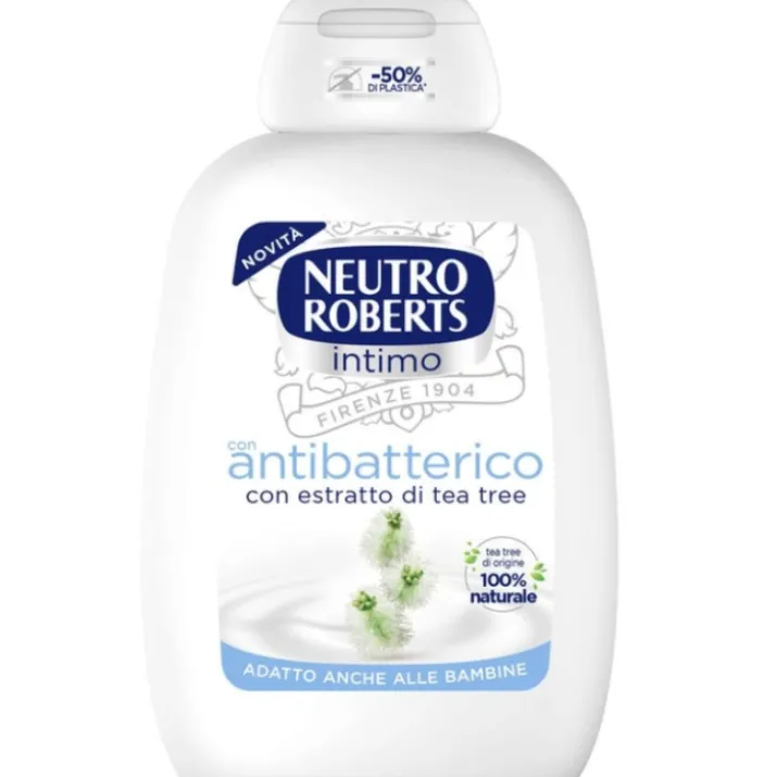 Detergente Intimo Con Antibatterico Neutro Roberts 200ml