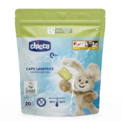Detersivo Sensitive 0M+ Chicco 20 Pods