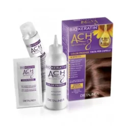 Dietalinea Biokeratin ACH8 Color Prodige Tinta per Capelli Colore 4/cf Castano Caffé
