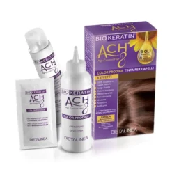 Dietalinea Biokeratin ACH8 Color Prodige Tinta per Capelli Colore 4/CA Castano Caramello