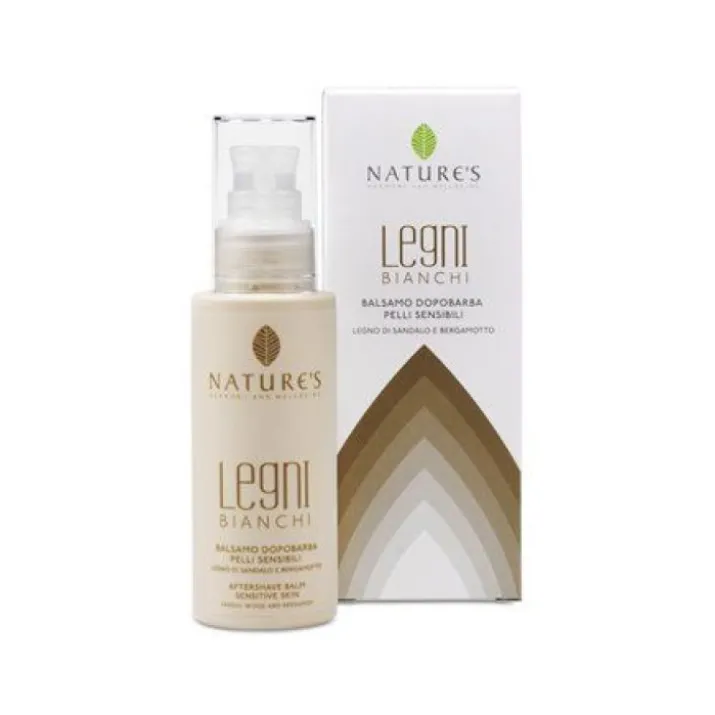Dopobarba Pelli Sensibili Legni Bianchi NATURE'S 100ml