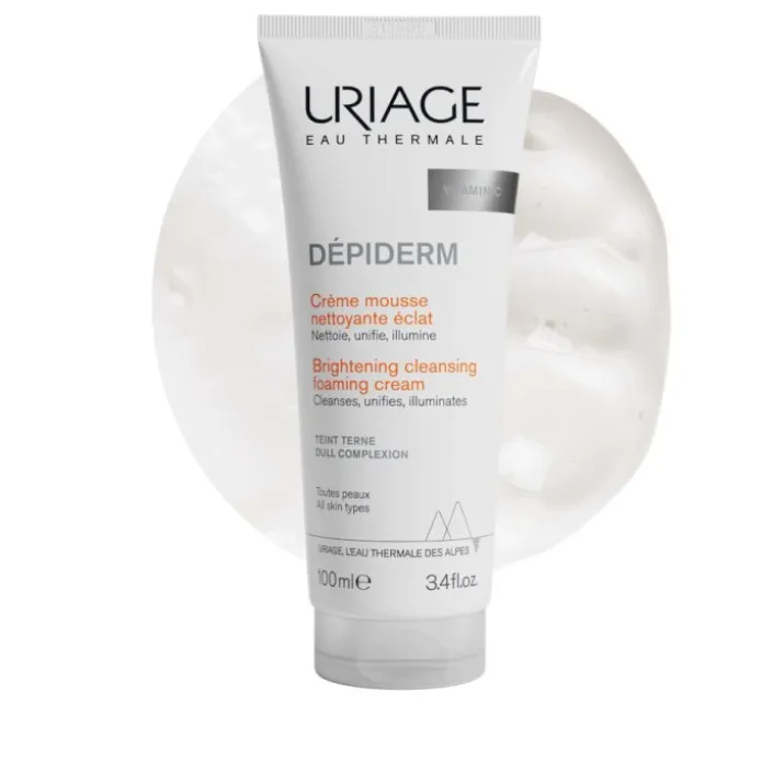 Dépiderm Mousse Detergente Luminosità Uriage 100ml