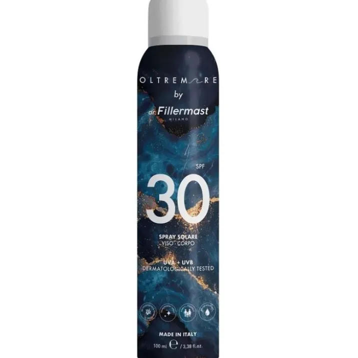 Dr Fillermast Spray 30+ Protezione Solare Trasparente SPF 30