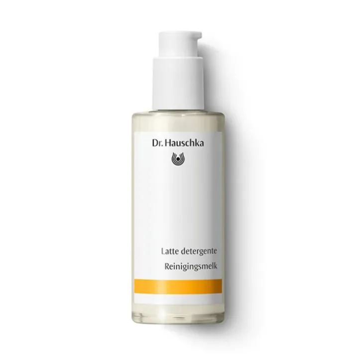 Dr. hauschka Latte Detergente e Struccante Viso per Pelli Normali, Secche e Sensibili 145 ml