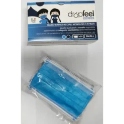 Dropfeel Mascherina Pediatrica Tipo II Difar 20 Mascherine Blu