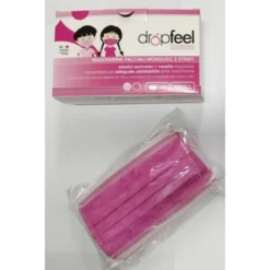 Dropfeel Mascherina Pediatrica Tipo IIDifar 20 Mascherine Fucsia
