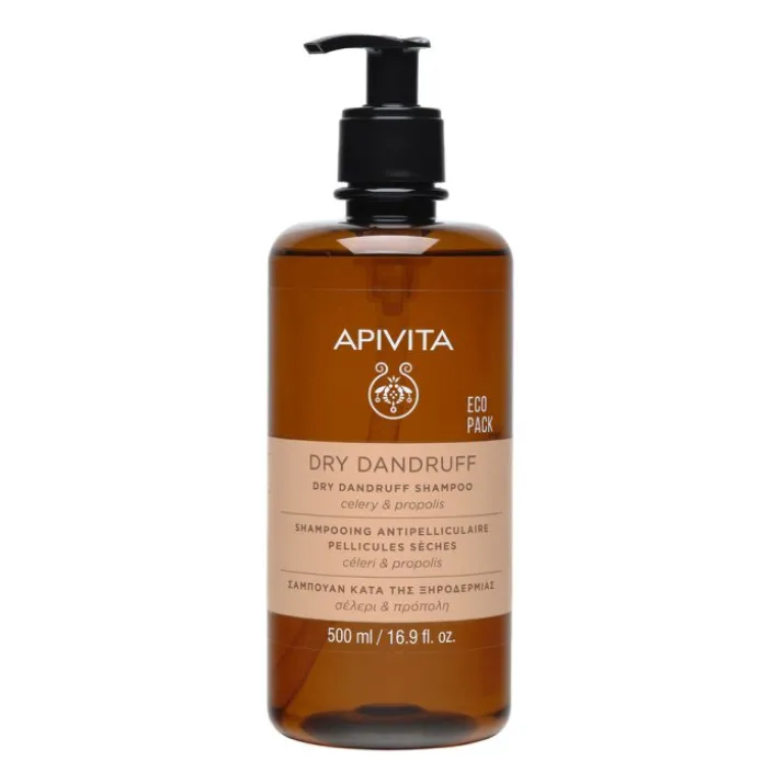 Dry Dandruff Apivita 500ml Ecopack