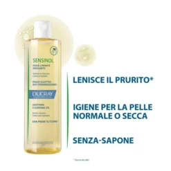 Ducray Sensinol Olio Detergente Lenitivo 400ml