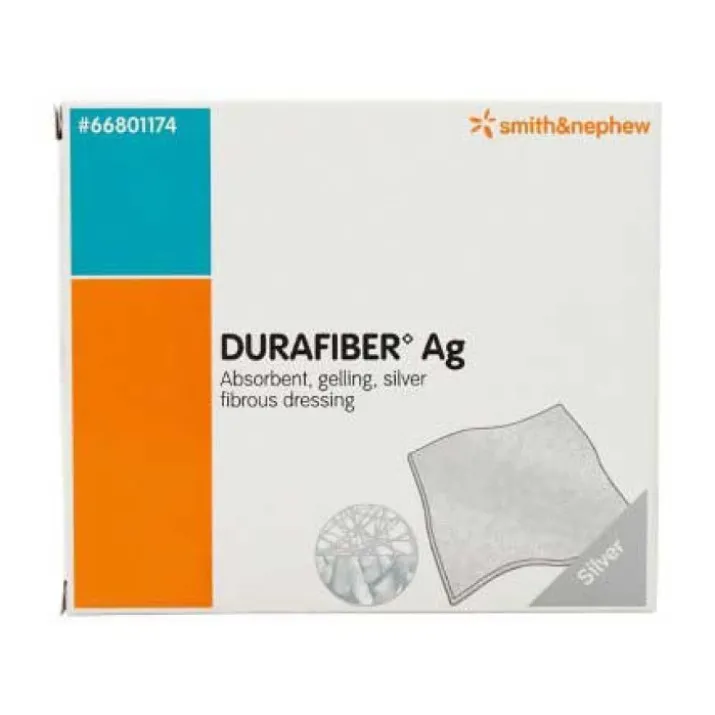 DURAFIBER® AG 5X5CM SMITH & NEPHEW 10 Pezzi