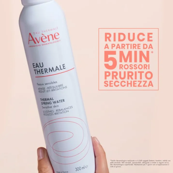 Eau thermale Avène Acqua termale spray, lenitiva, pelle sensibile, allergica e irritabile, 300ml